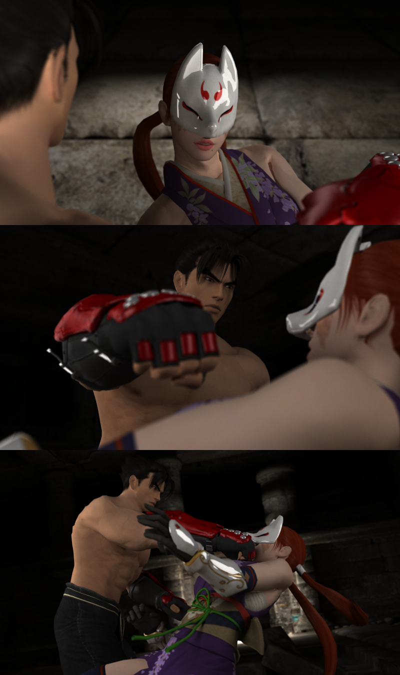 WIP Jin Kazama vs Kunimitsu