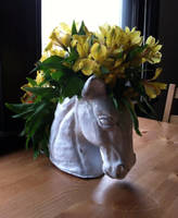 Ceramics Horse Vase