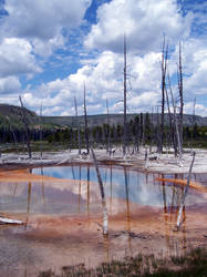 Opalescent Pool in Yellowstone