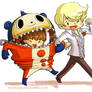 P4 Teddie and Nanako