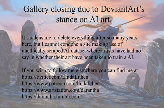 Gallery closing