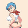 Tight Jens on Bulma's Butt