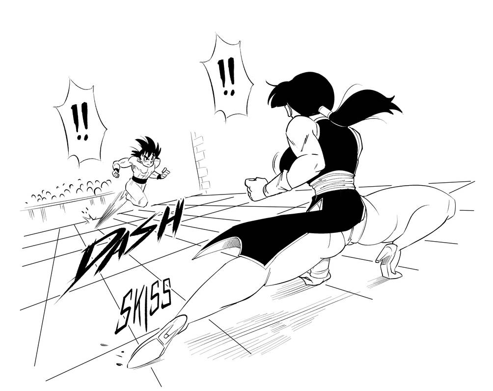 Goku vs Chichi by Saiyan13 on DeviantArt