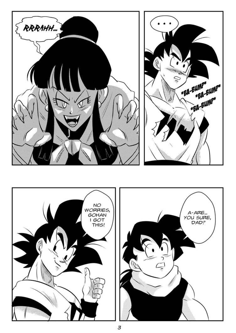 Goku Falling for Evil ChiChi by Saiyan13 on DeviantArt