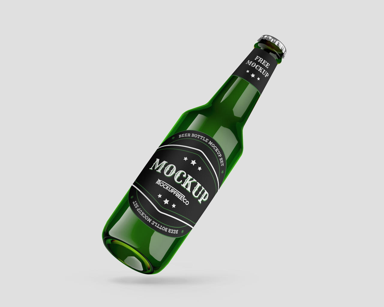 Download Free Beer Bottle Mockup Template By Mockupfreeco On Deviantart