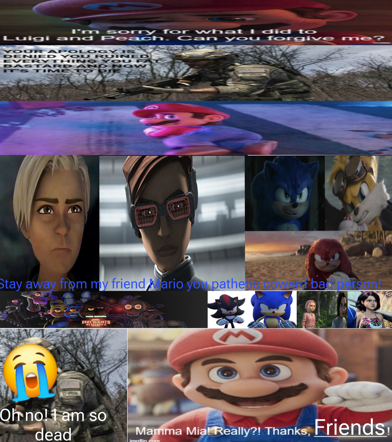 Omega Friend Omega and friends saves there friend Mario by Bryandurate on DeviantArt