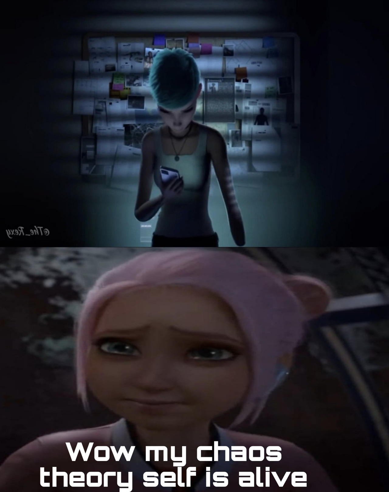 Brooklyn happy about her chaos theory self by Bryandurate on