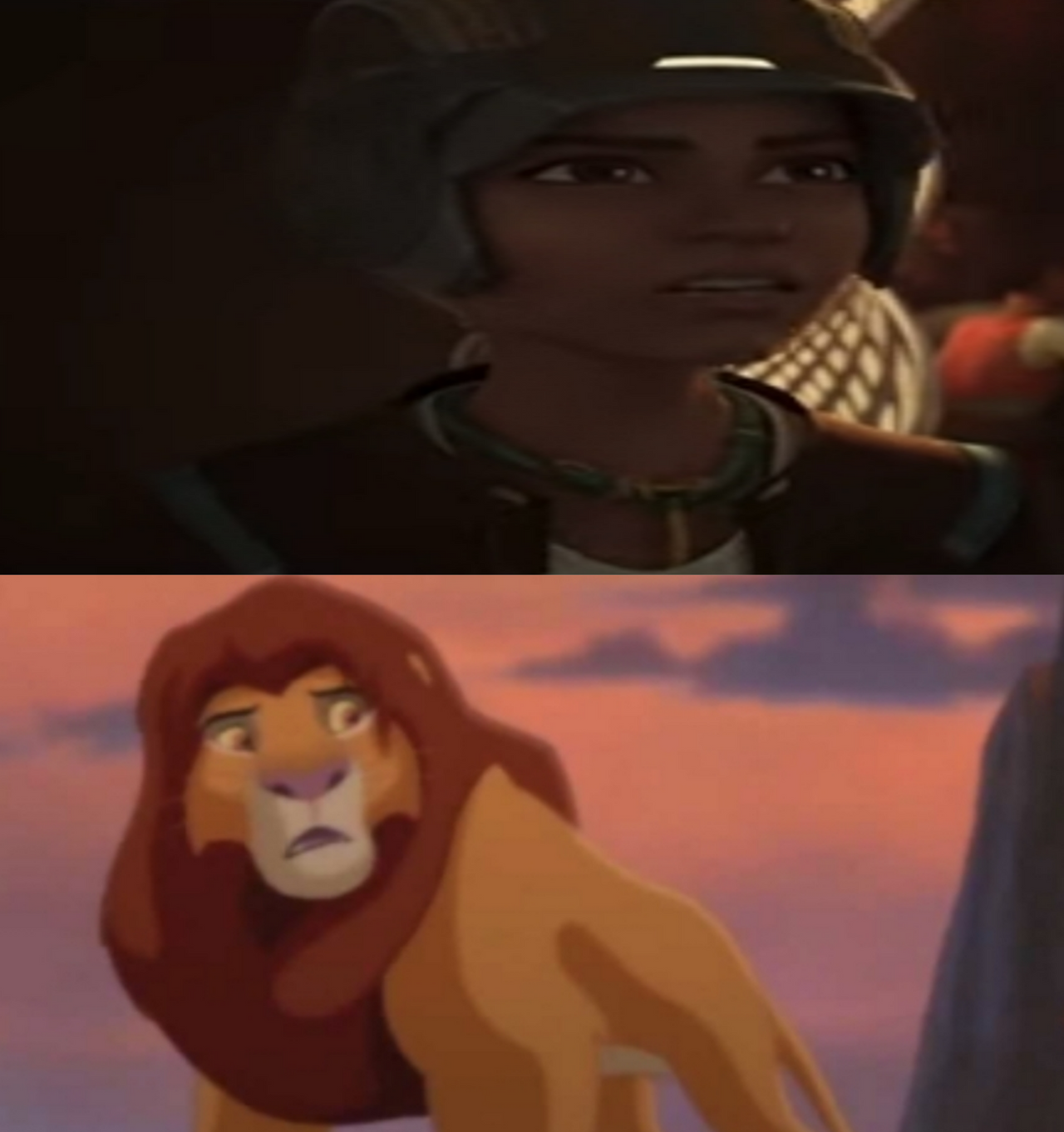 Omega is getting angry at Evil simba by Bryandurate on DeviantArt