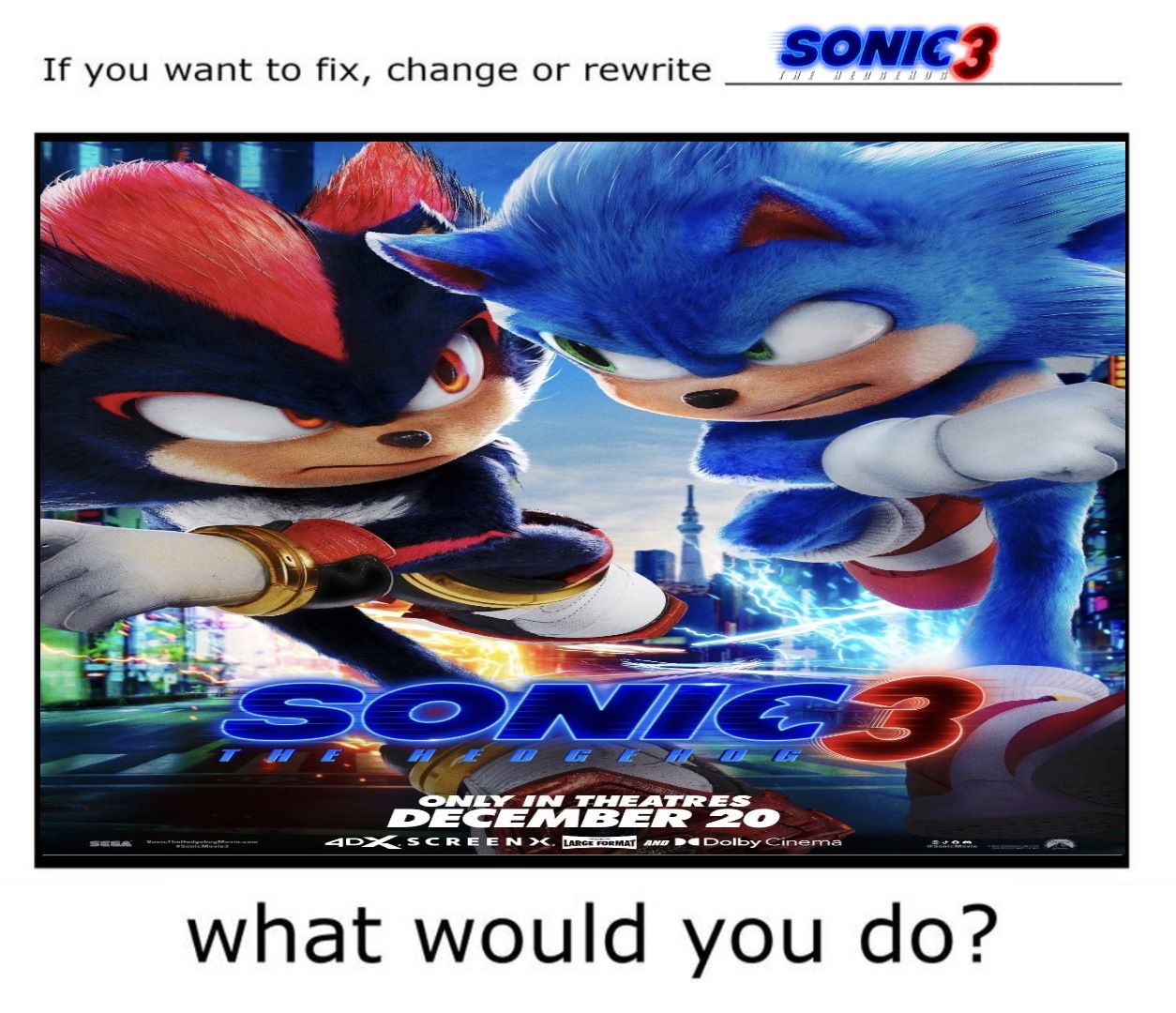 Re Rite Sonic Rewriting Sonic the hedgehog 3 by Bryandurate on DeviantArt