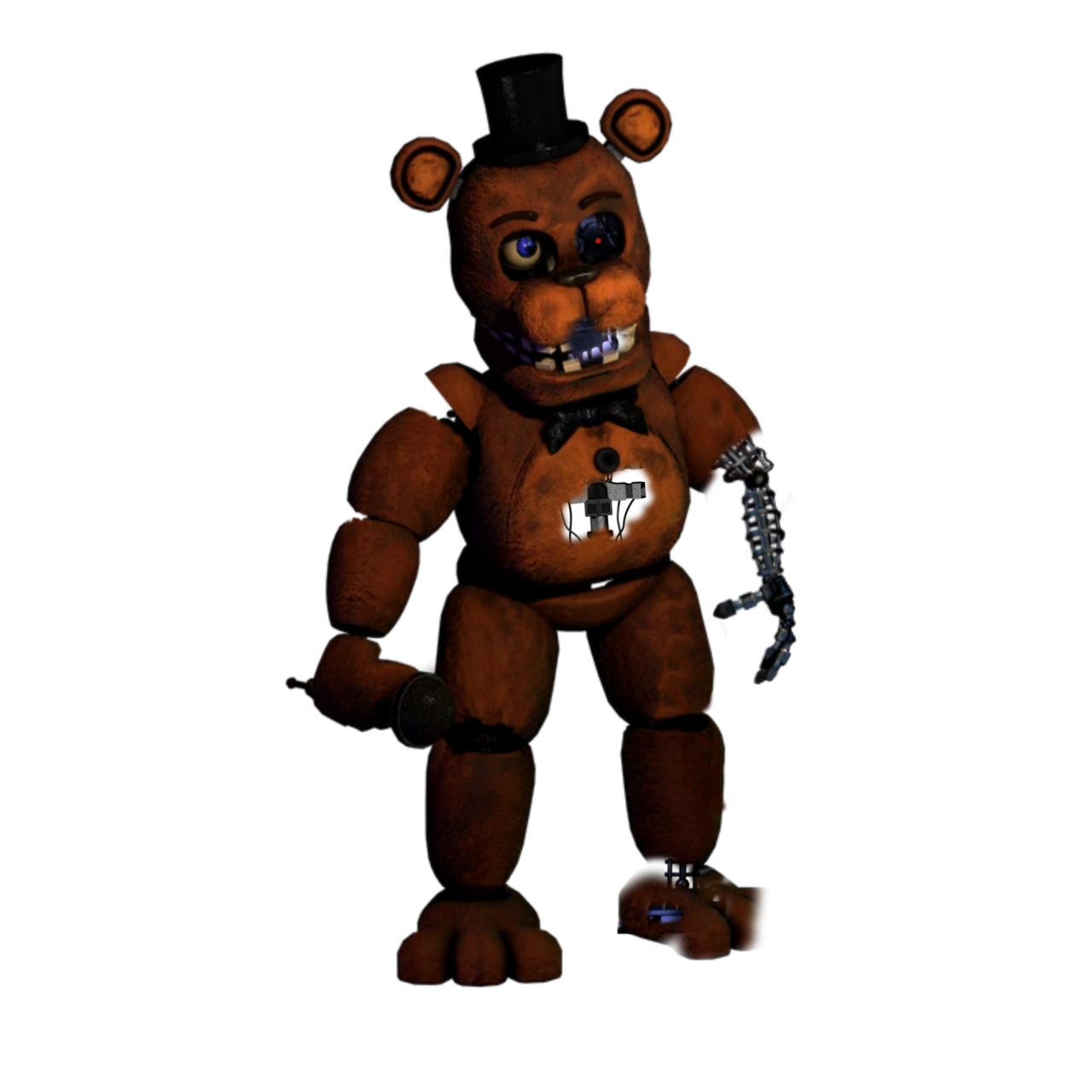 Broken Unwithered Freddy fazbear by Bryandurate on DeviantArt