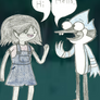 Young Mordecai and Marceline