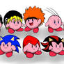 Kirby Hats set 1: Main Characters