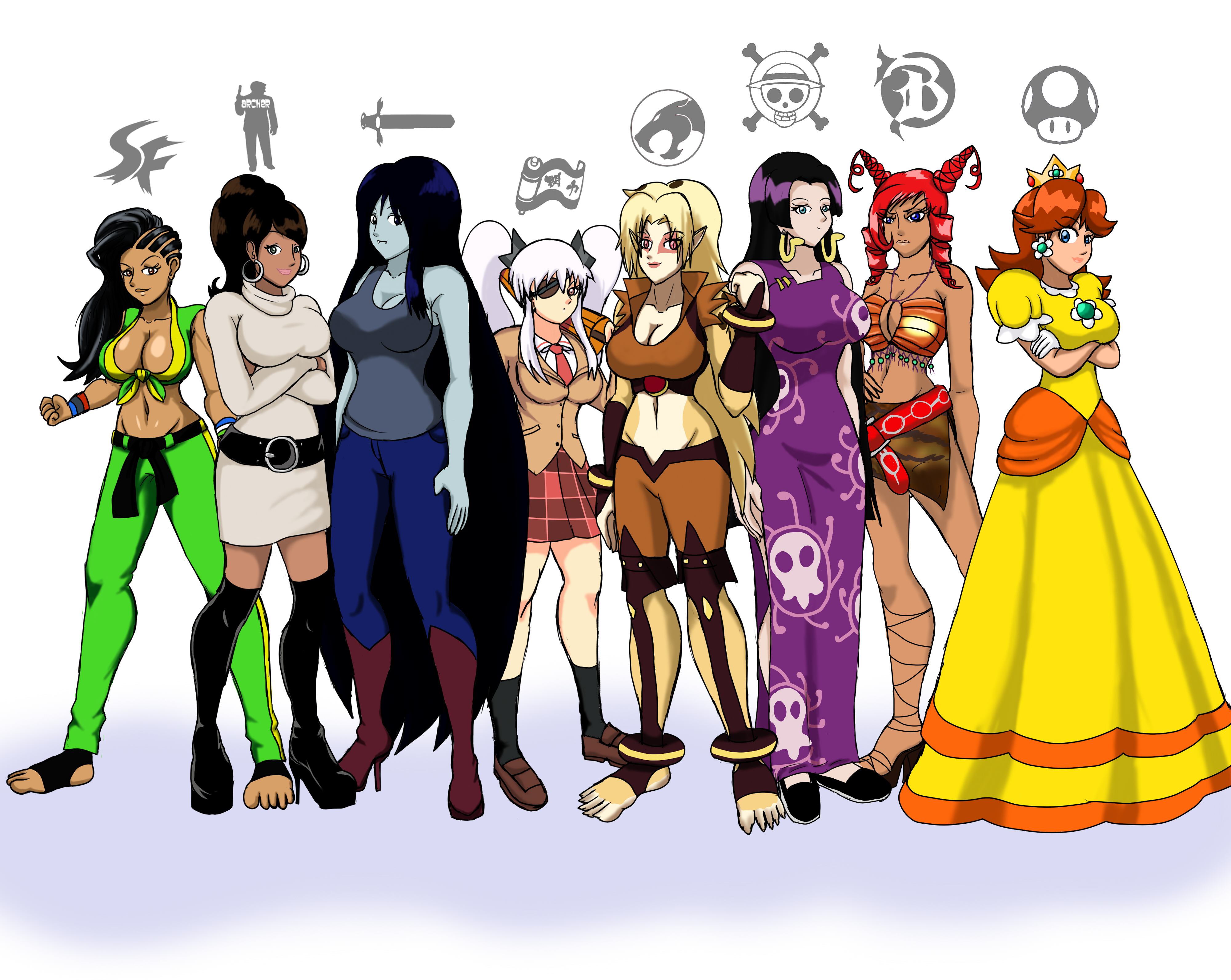 Random Character Collab Trend Random Characters by ModernEddy01 on DeviantArt