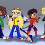 Anne,Luz n Star and Sasha,Jackie n Amity