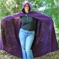 Crocheted Full Length Cloak