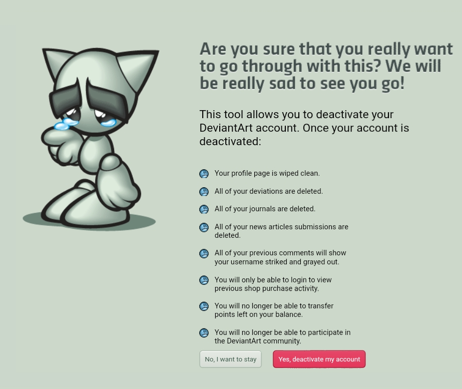 Deactivated Account? by ArwenTheCuteWolfGirl on DeviantArt