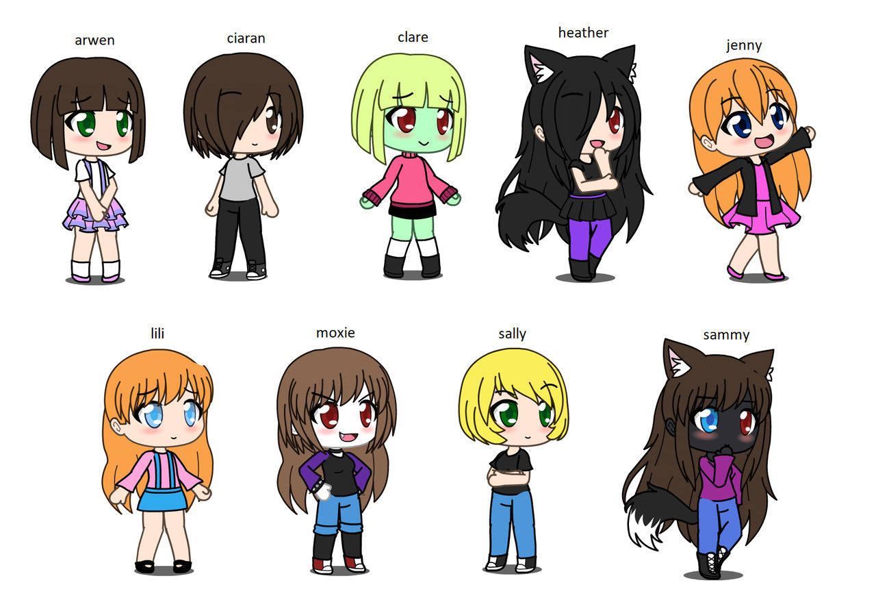 Gacha Ocs Yay by SammyChanArts on DeviantArt