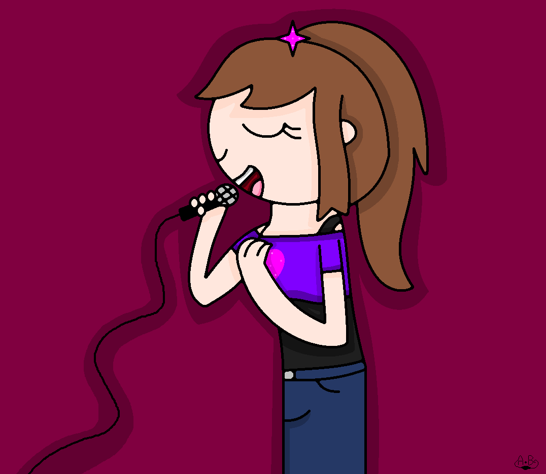Singing by ArwenTheCuteWolfGirl on DeviantArt