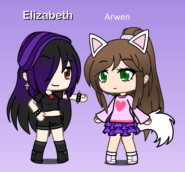 Luz And Amity In Gacha Club by ArwenTheCuteWolfGirl on DeviantArt