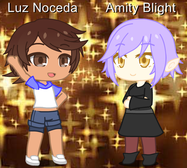 Amity & Luz in Gacha club  The Owl House [ENG] Amino