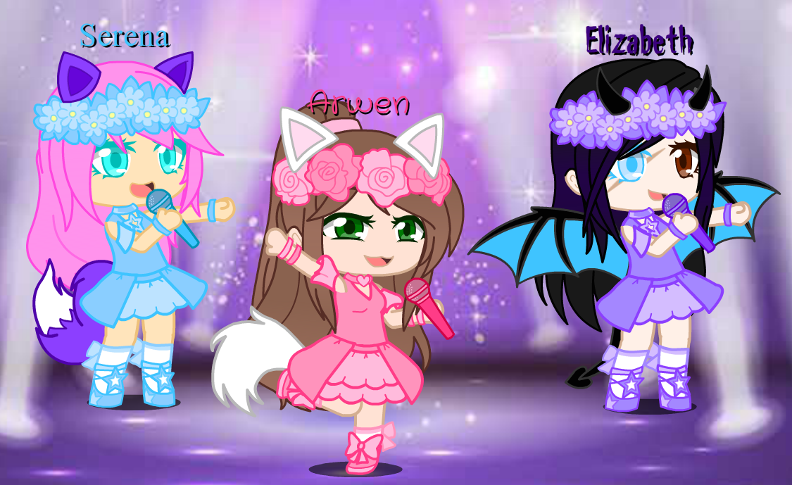 Singing With The Girls On Stage Gacha Club By Arwenthecutewolfgirl On Deviantart Singing With The Girls On Stage Gacha Club By Arwenthecutewolfgirl On Deviantart