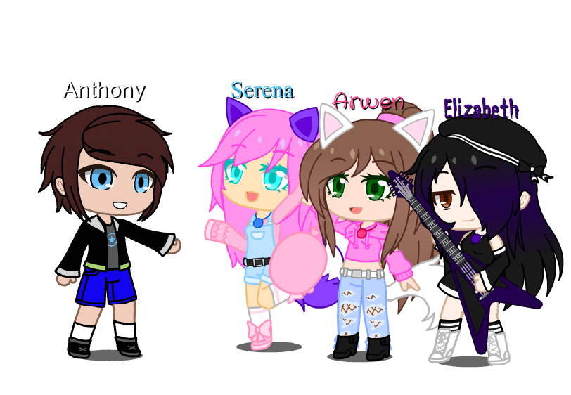 My main OCs in Gacha Club by alexander1301 on DeviantArt