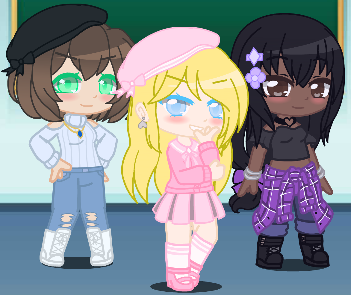 Just My Mean Girl Oc's (Gacha Club) by ArwenTheCuteWolfGirl on