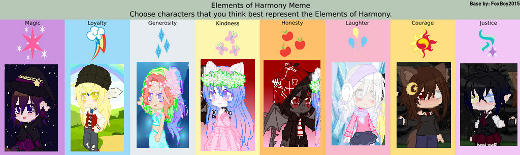 Elements Of Harmony (With My Fantasy Oc's) by ArwenTheCuteWolfGirl on ...