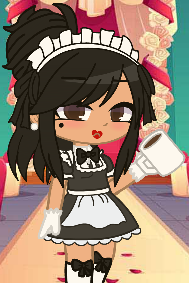 maid dress gacha club Gacha club outfit ( maid )