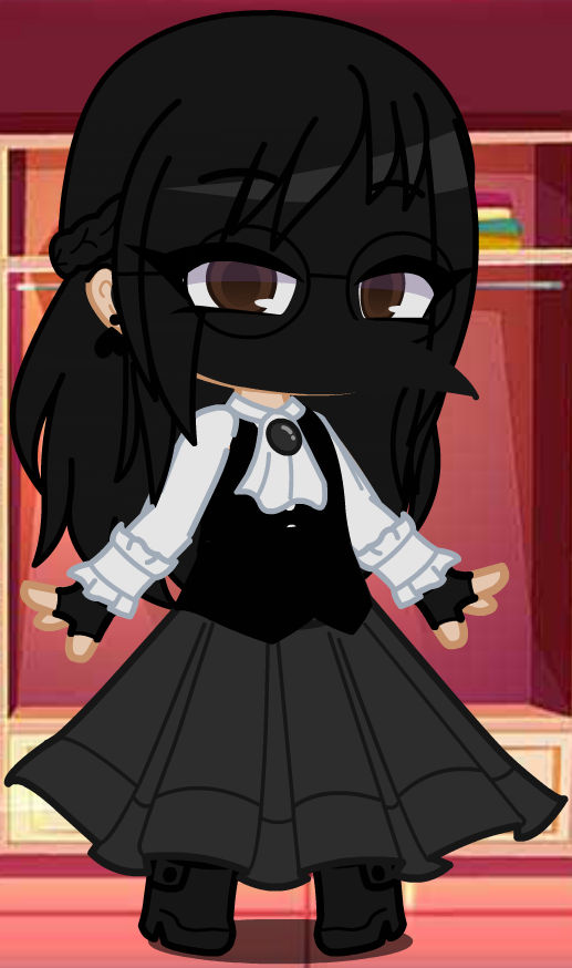 I made the plague doctor in gacha club :3