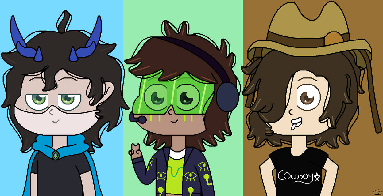 NAYF, Chris.EXE And Hol Horsesona by ArwenTheCuteWolfGirl on DeviantArt