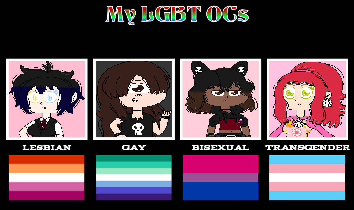 My LGBT OCs 2 by ArwenTheCuteWolfGirl on DeviantArt