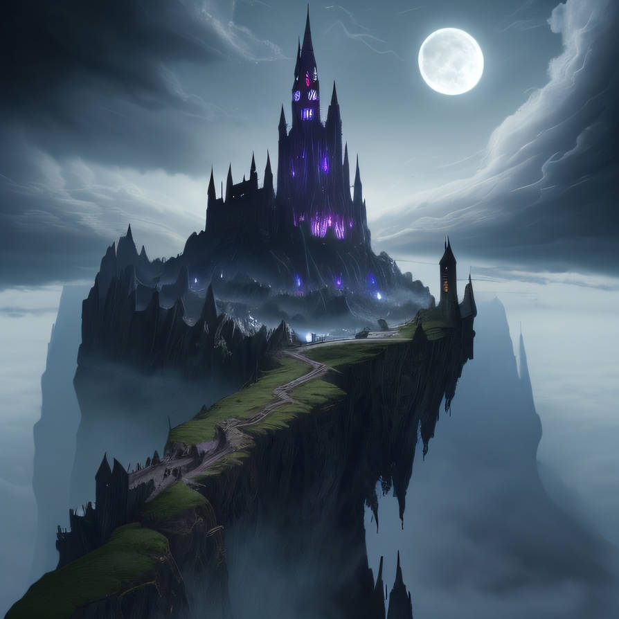 A Wizard's Tower on a Mountaintop 2 by mrakoz on DeviantArt