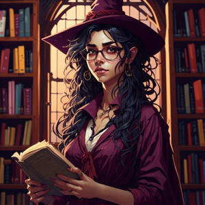 Ariana, student witch