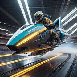 Futuristic sports 1 - Jetbike racing