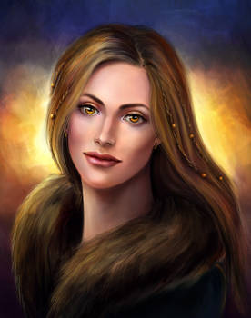 Enchantress of North Portrait