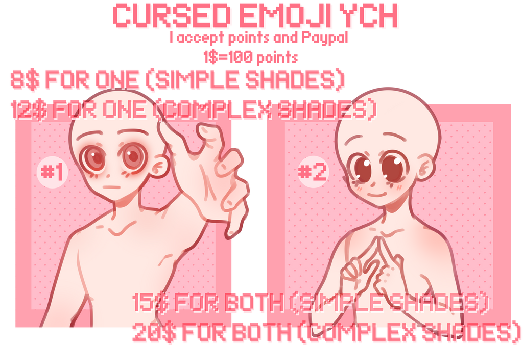 cursed emoji ych [closed] by serendiipity -- Fur Affinity [dot] net