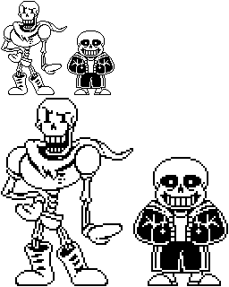 Pixilart - CG!UT Sans Remake by SpongeChris