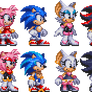 (some kind of Sonic AU) SonicSwap