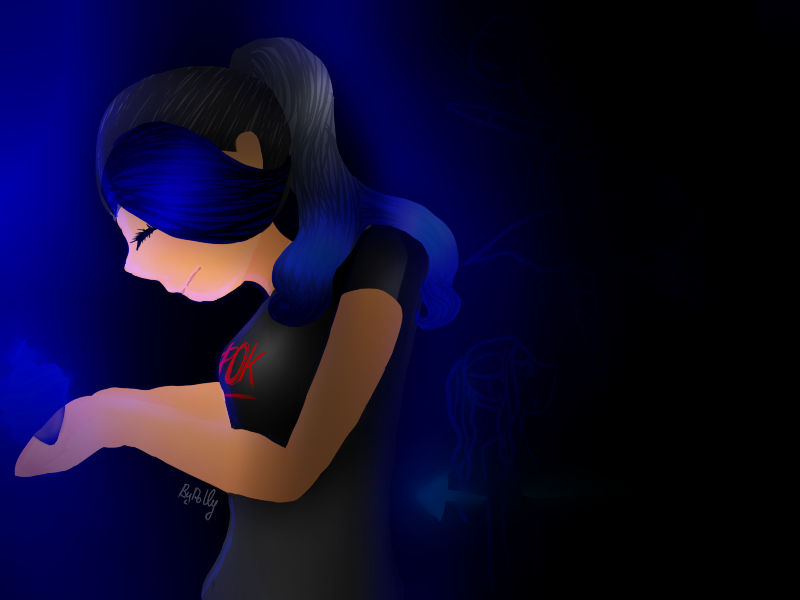 Blue Soul Render Blue soul(Undertale fan art) by caramele2 on DeviantArt