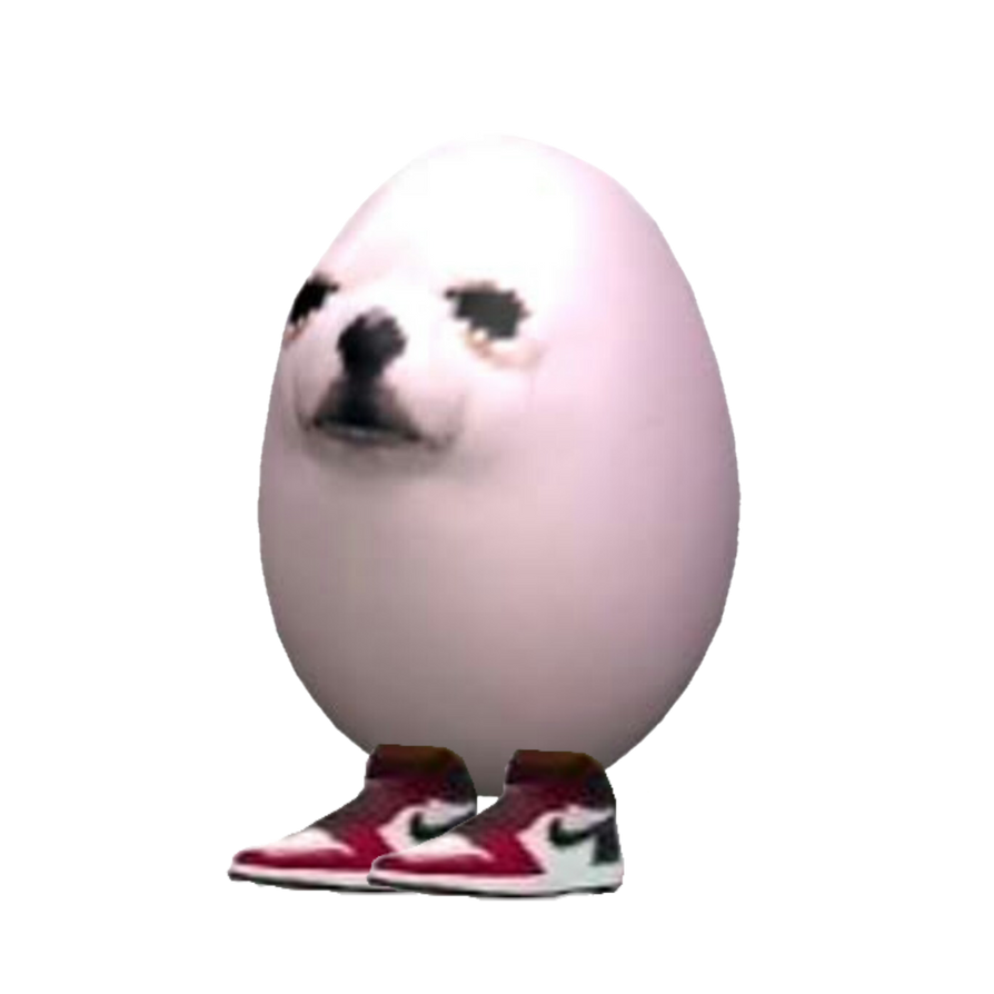 Dripped Dog Egg dog drip by Xoblor on DeviantArt