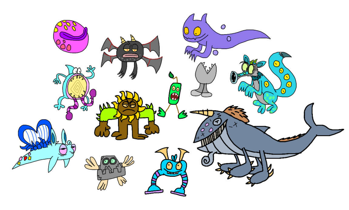78 Monster Some MSM Monsters by doodletortle on DeviantArt