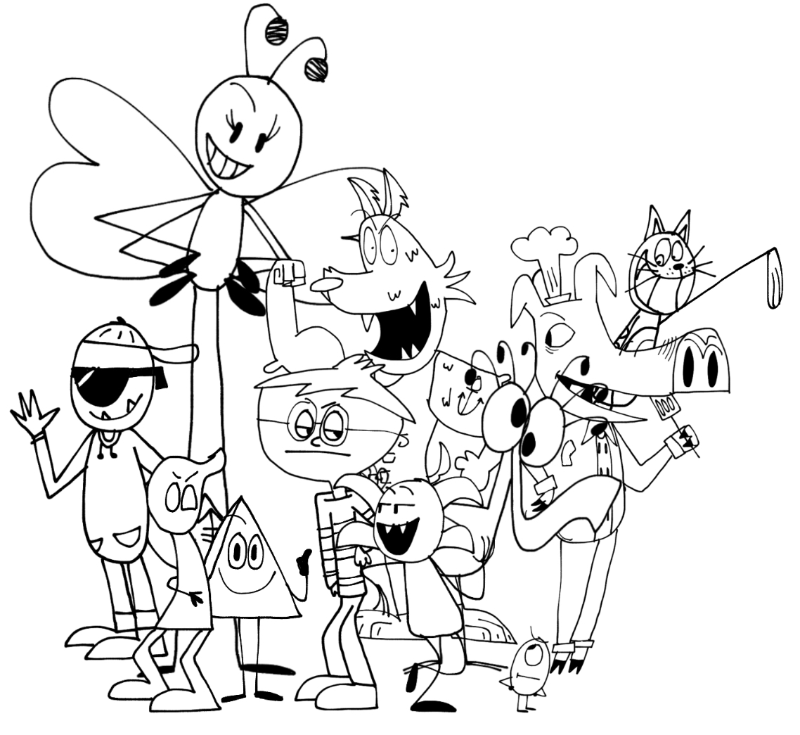 Wackymonium The Whole Gang Is Here By Doodletortle On DeviantArt wackymonium-the-whole-gang-is-here-by-doodletortle-on-deviantart
