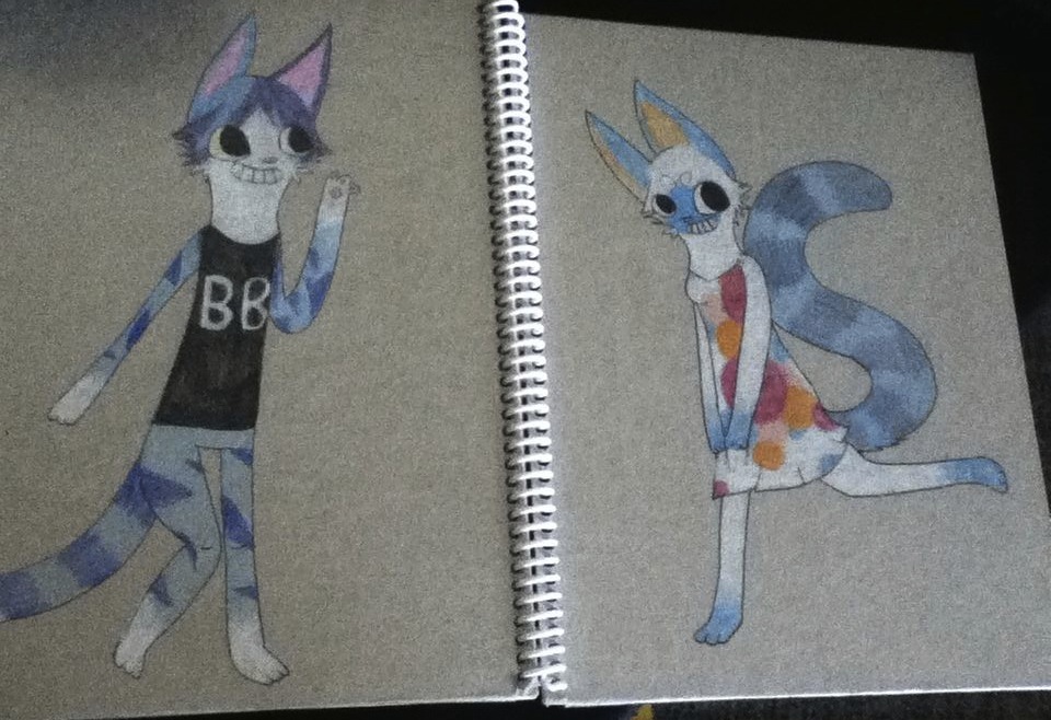 animal crossing sketchbook pt.3 -- together