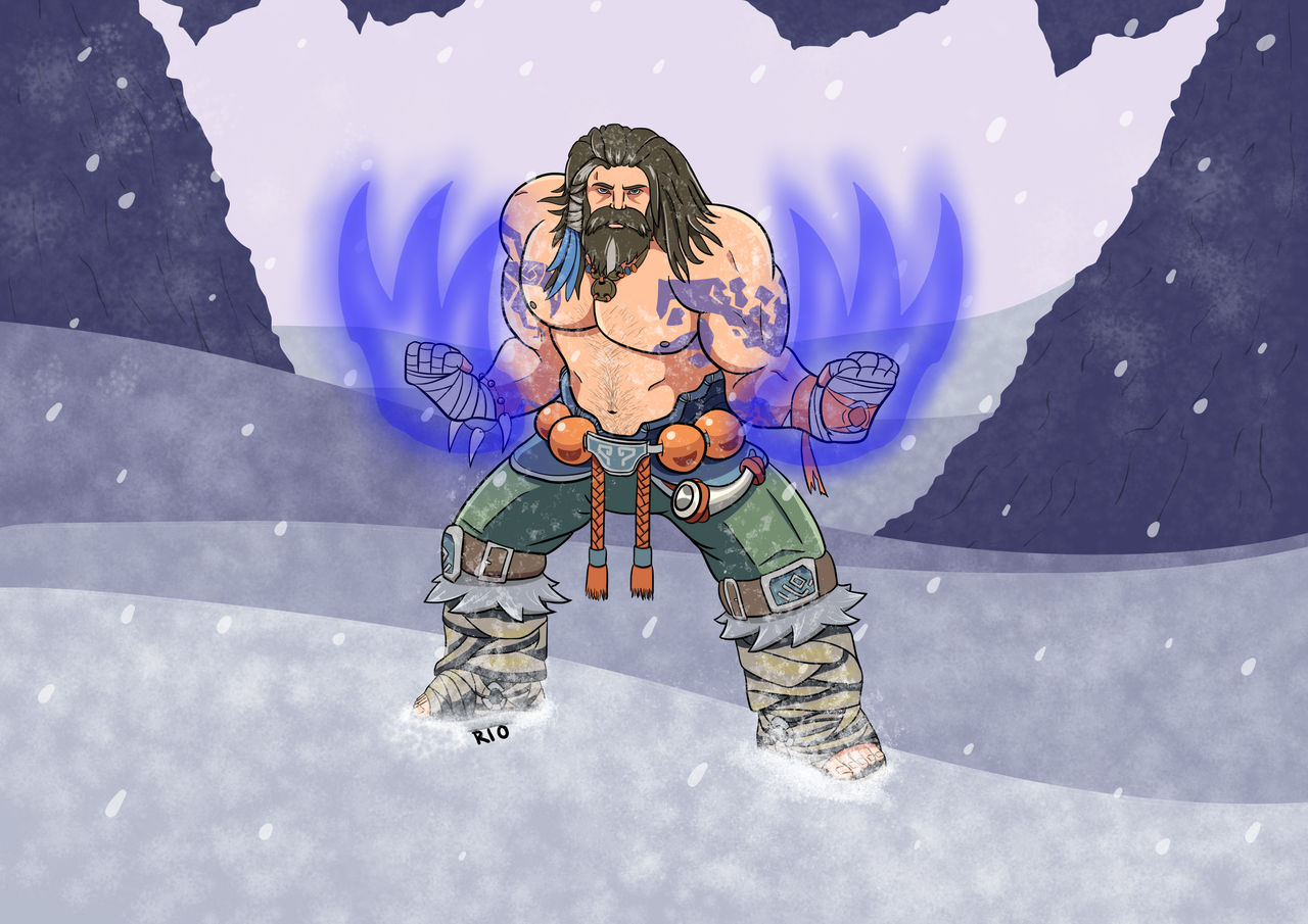 Udyr rework fanart by Riod7 on DeviantArt