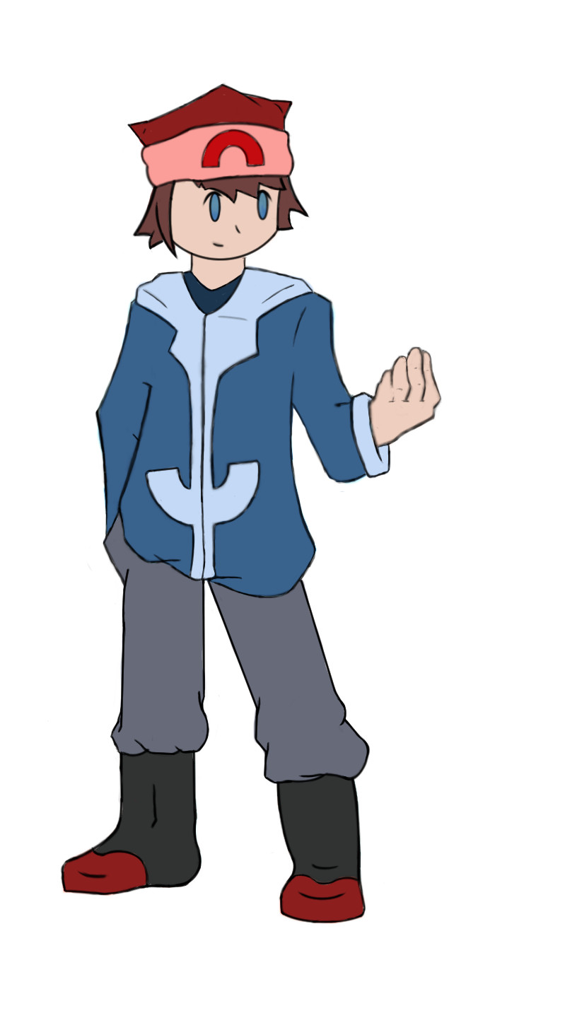 Pokemon Black Boy Protagonist in Gen. 3 Style. by RichardPT on DeviantArt