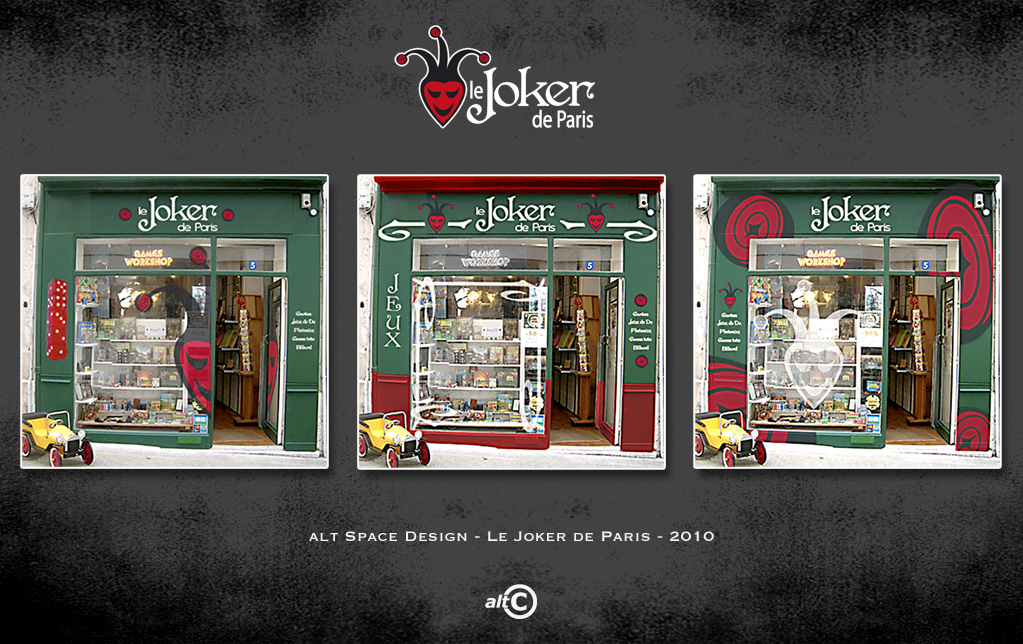 alt Space Design : Le Joker de Paris - Shop