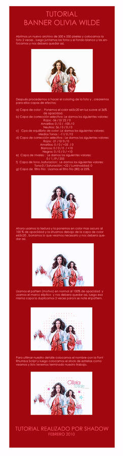 Tutorial Banner Olivia Wilde