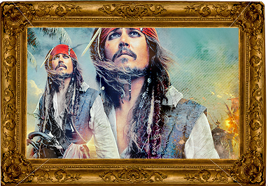 Banner Pirates of Caribean