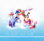 Merry Christmas and Happy New Year 2012 by shad-designs